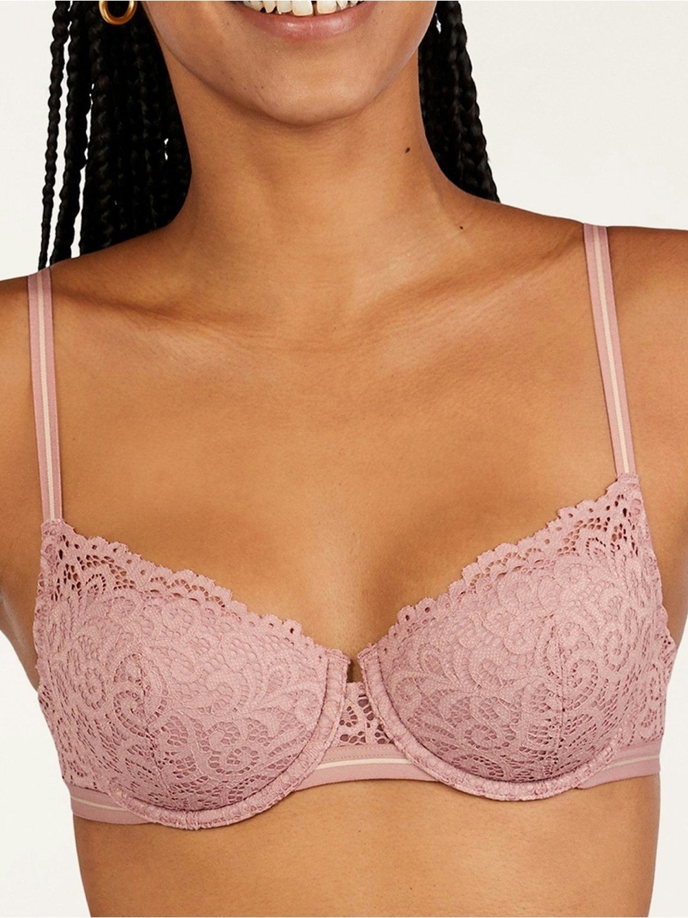 ThirdLove Rose Lace Underwire Demi Bra